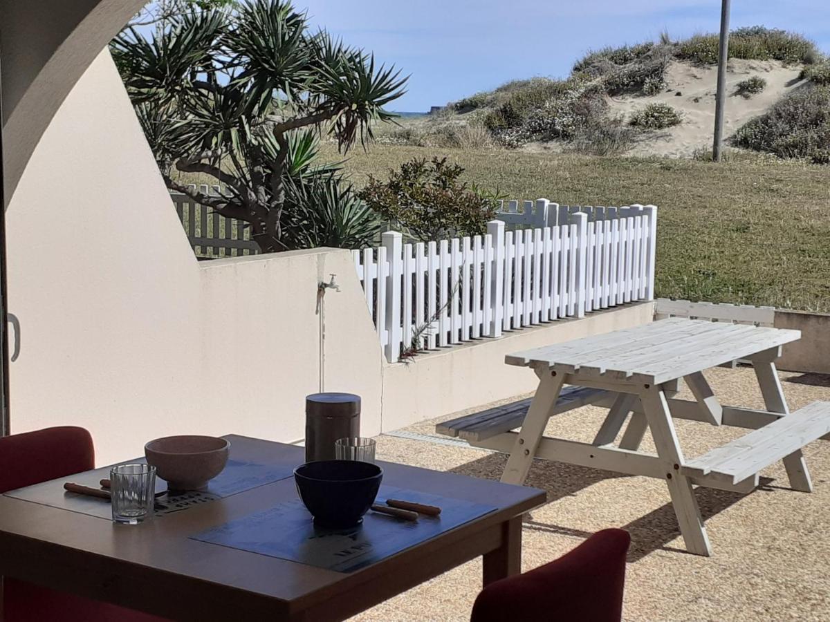 Les Maisons Sur La Plage, T2 Les Pieds Dans L'Eau Agde Luaran gambar
