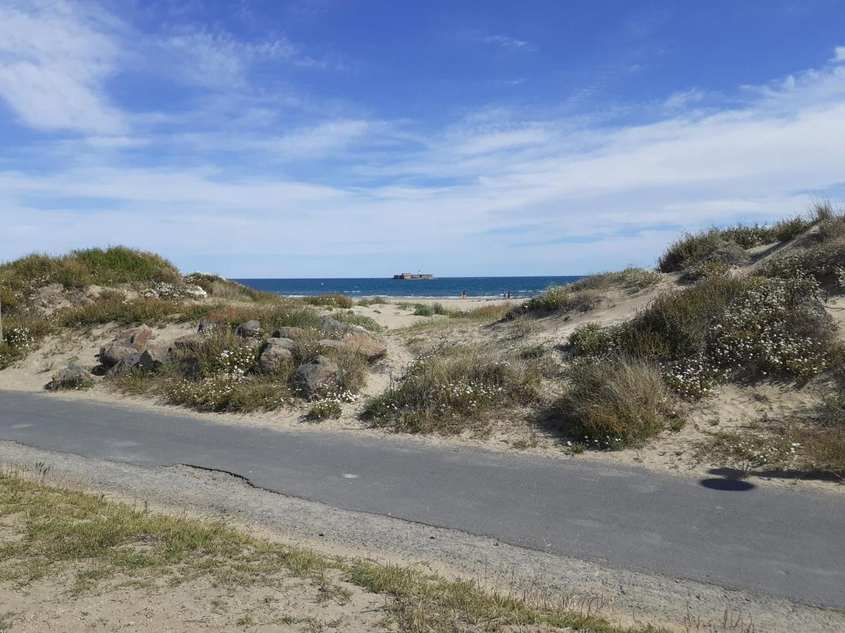Les Maisons Sur La Plage, T2 Les Pieds Dans L'Eau Agde Luaran gambar